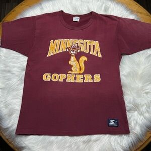 Vintage 90s University Minnesota Gophers T Shirt